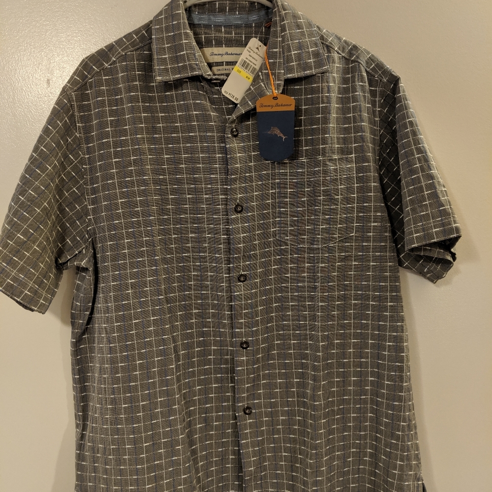 Tommy Bahama men's short-sleeve button-up shirt